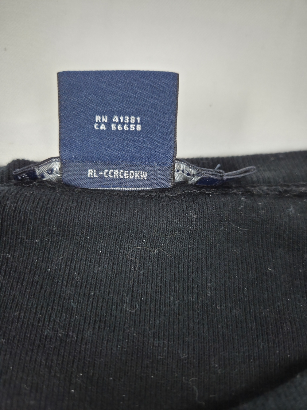 Ralph Lauren Black Long-Sleeve Sweater. - Picture 9 of 13